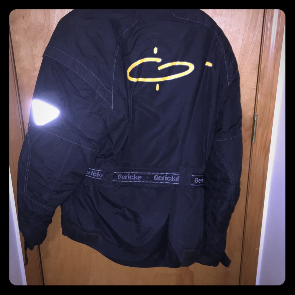 Motorcycle cold weather suit.